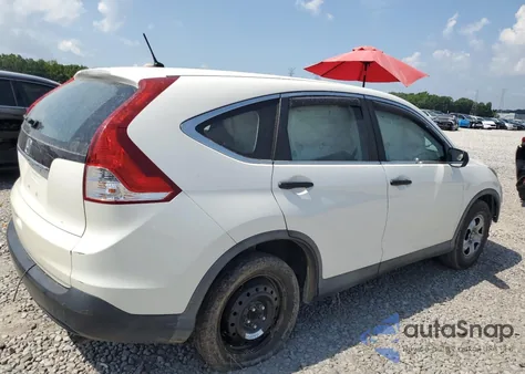2013 Honda Cr-V Lx z USA, uszkodzony, nr VIN 5J6RM3H39DL039180
